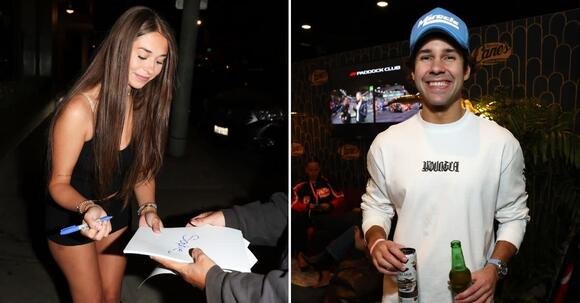 David Dobrik and Sophie Rain