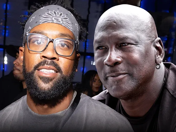 Marcus Jordan & Michael Jordan