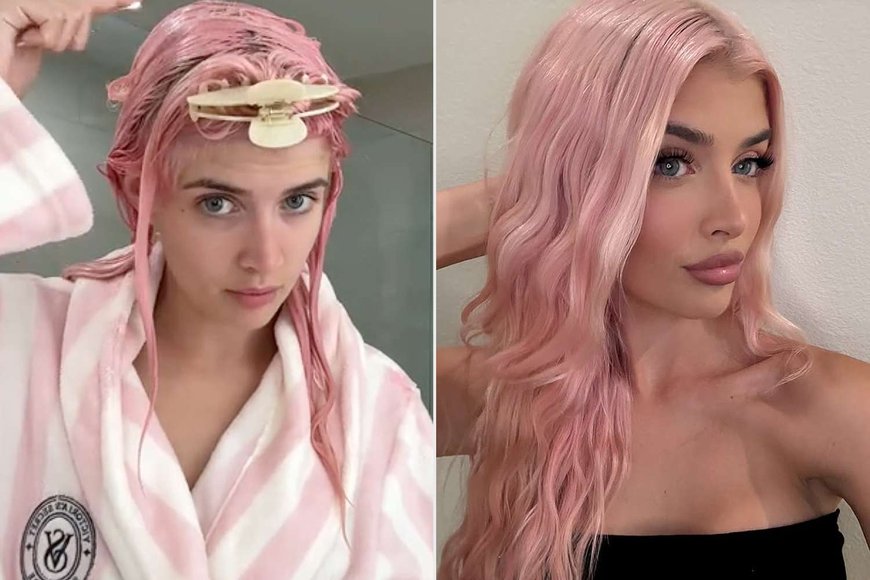 Sami Sheen Pink Hair