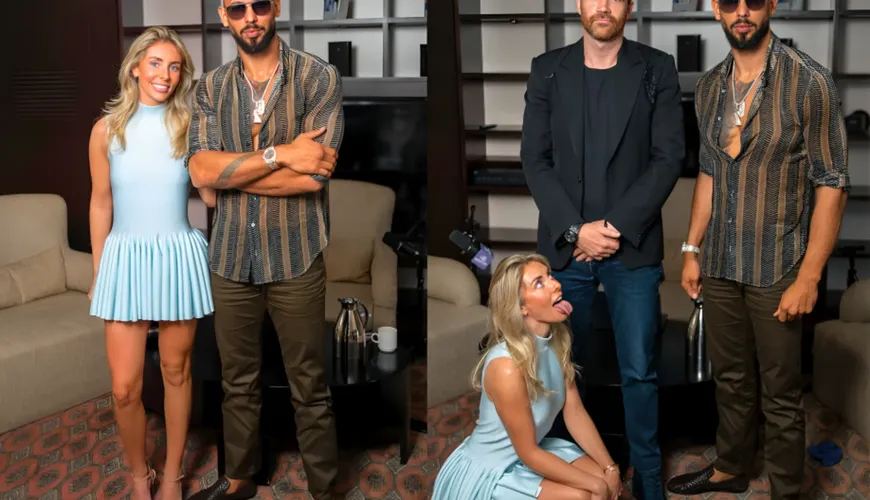 Andrew Tate and Bonnie Blue’s Spicy Podcast Collab Has the Internet in a Frenzy!