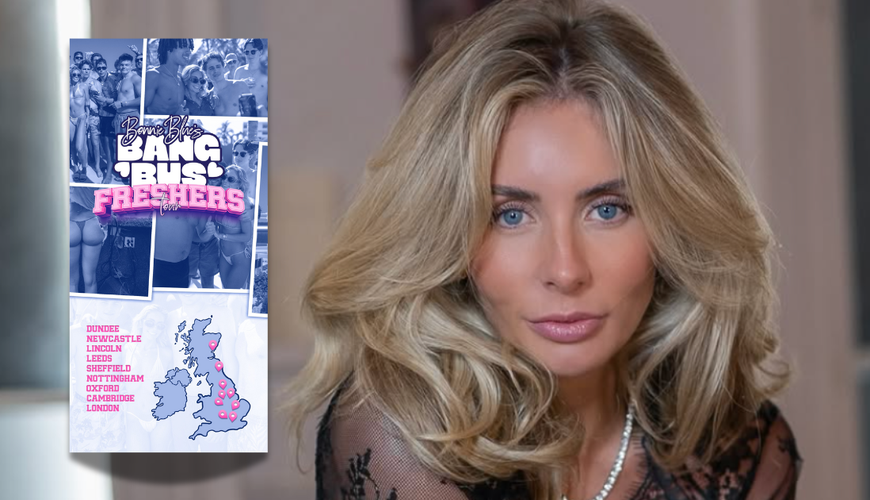 Bonnie Blue’s Steamy UK Freshers’ Tour: 9 Cities to Get Naughty In!