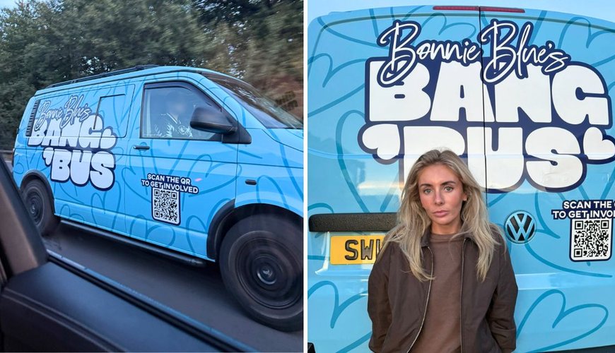 Bonnie Blue’s Wild Freshers’ Week ‘Bang Bus’ Tour Hits 9 UK Uni Cities!