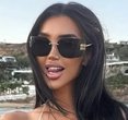 Chloe Khan Turns Heads in Barely-There Gold Bralette During Mykonos Getaway