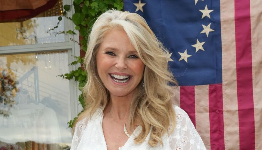 Christie Brinkley Shines in a Bold Blue Bikini and Playful Crochet