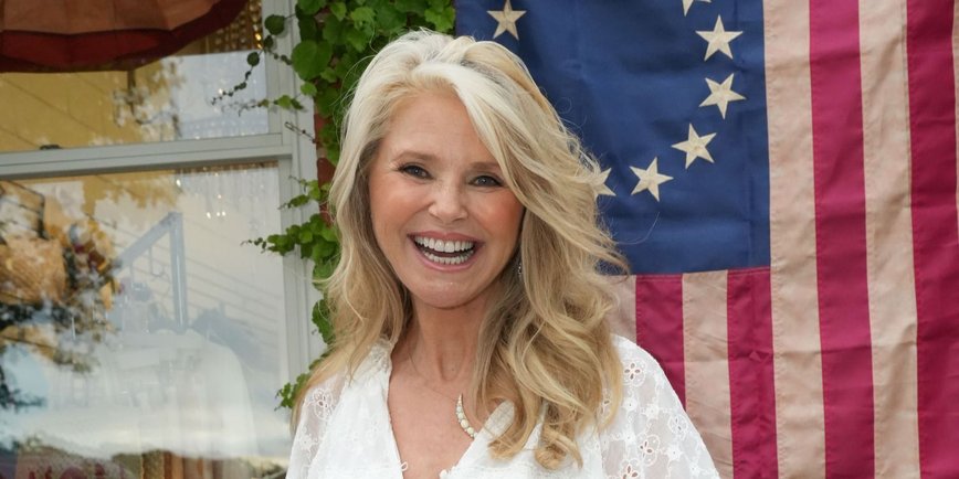 Christie Brinkley Shines in a Bold Blue Bikini and Playful Crochet
