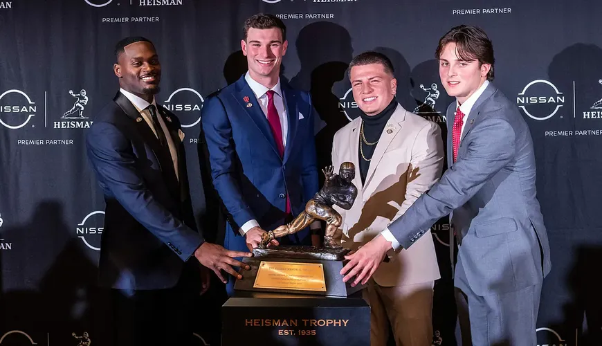 Diego Pavia Channels Sopranos Vibe at Heisman Ceremony