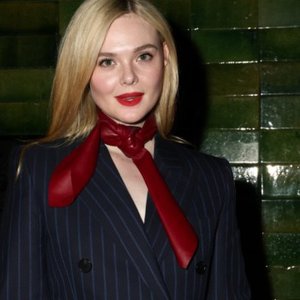 Elle Fanning Stuns in Ethereal Elf Cosplay with Daring Sheer Bodysuit