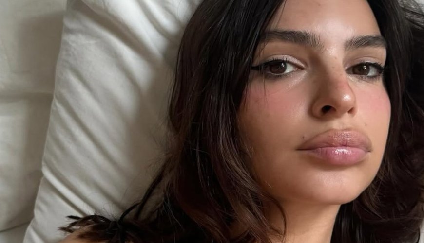 Emily Ratajkowski’s Sheer Lingerie Pics Have Fans Calling Her the ‘Hottest Angel’