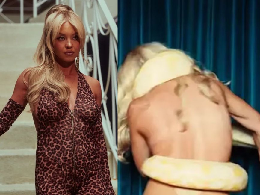 Euphoria's Wild Twist: Sydney Sweeney Stirs the Pot with Daring Python Photoshoot