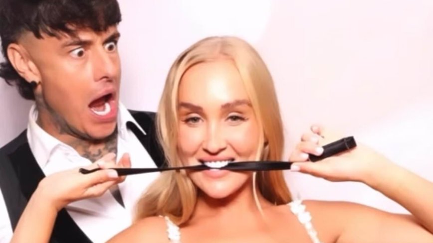 Ex On The Beach Stars Chet Johnson and Helen Briggs Tie the Knot in a £450 Bash - With a Wild Party to Follow!
