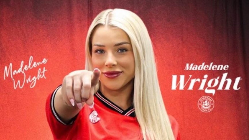 From OnlyFans Stardom to Football Comeback: Madelene Wright Signs with Chatham Town Women!
