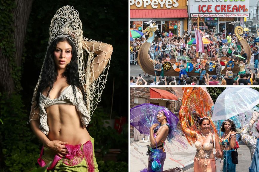 Coney Island's Mermaid Parade Crowns First-Ever Adult Film Star as Queen Mermaid!