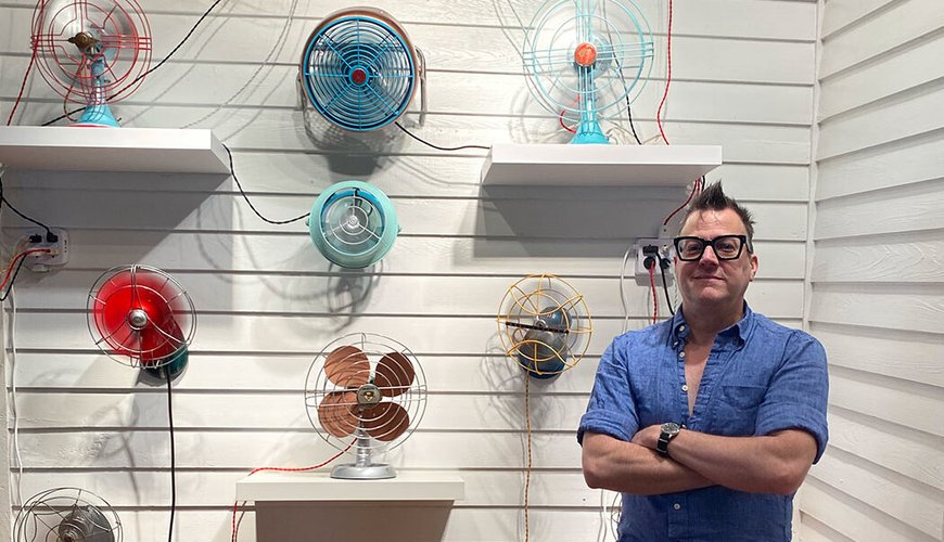 Blowin’ Minds: Jack Jiggles’ ‘Only Fans’ Exhibition Spins Vintage Charm at Foyer