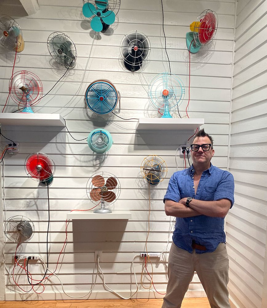 Blowin’ Minds: Jack Jiggles’ ‘Only Fans’ Exhibition Spins Vintage Charm at Foyer
