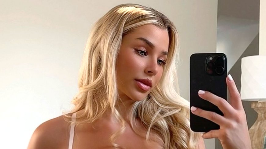 Glamorous footballer Madelene Wright leaves fans speechless as she strips down to lingerie for racy snap