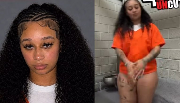 Instagram Sensation Raielle Sparks Controversy with Alleged Jailhouse Phone Scandal