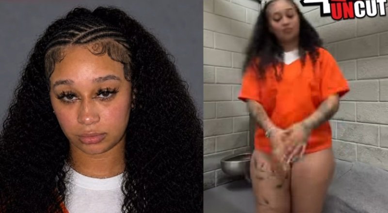 Instagram Sensation Raielle Sparks Controversy with Alleged Jailhouse Phone Scandal