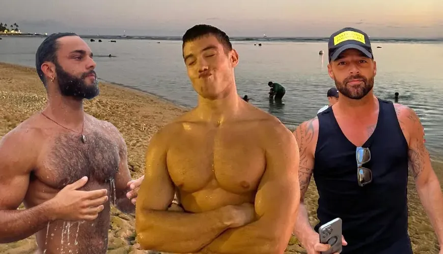 Steamy Summer Vibes: Ricky Martin, Derek Chadwick, and Nyle DiMarco Heat Up Instagram!