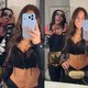 Jahmyr Gibbs and Nicole Anderson's Playful WWE Halloween Sparks Social Media Frenzy