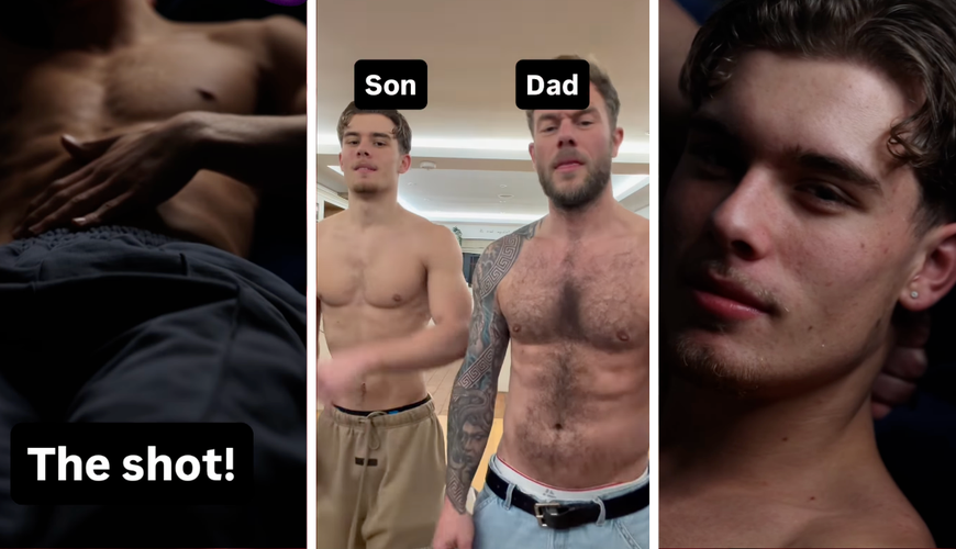 Family Ties and OnlyFans: Dean and Bray Byrne's Latest Intimate Content