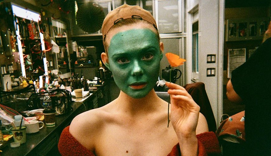Elle Fanning's Alien Transformation: The Green Glamour of 'HungryGhost'