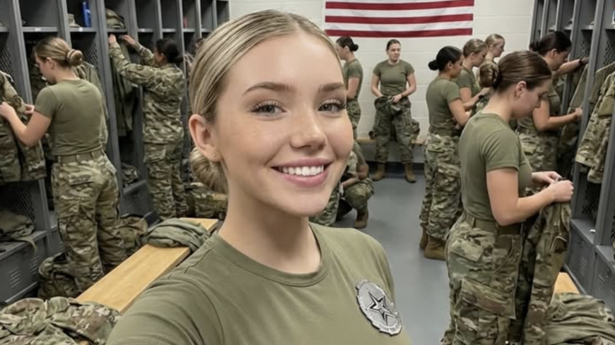 Jessica Foster, the “AI-Generated American Army girl”