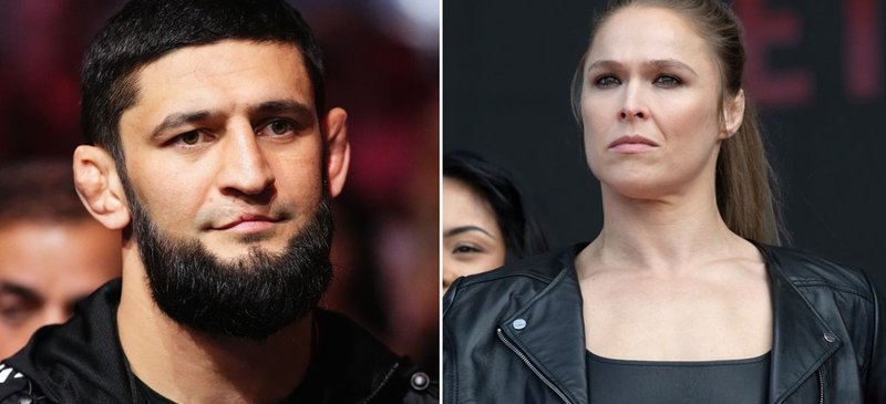 Khamzat Chimaev Lashes Out at 'Ungrateful' Ronda Rousey Amid UFC Pay Row