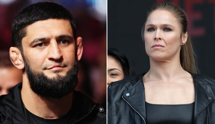 Khamzat Chimaev Lashes Out at 'Ungrateful' Ronda Rousey Amid UFC Pay Row