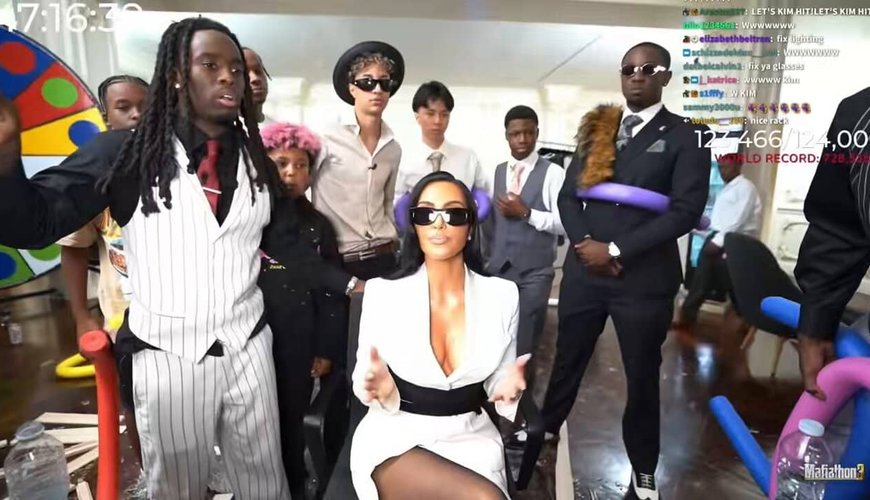 Kim Kardashian and Saint West Pull Off Epic Prank on Kai Cenat’s Viral Livestream!