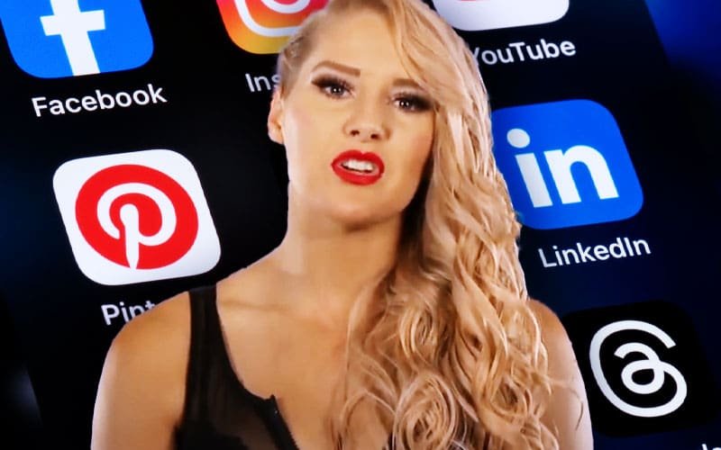Lacey Evans Sparks Drama with Social Media Copyright Takedowns
