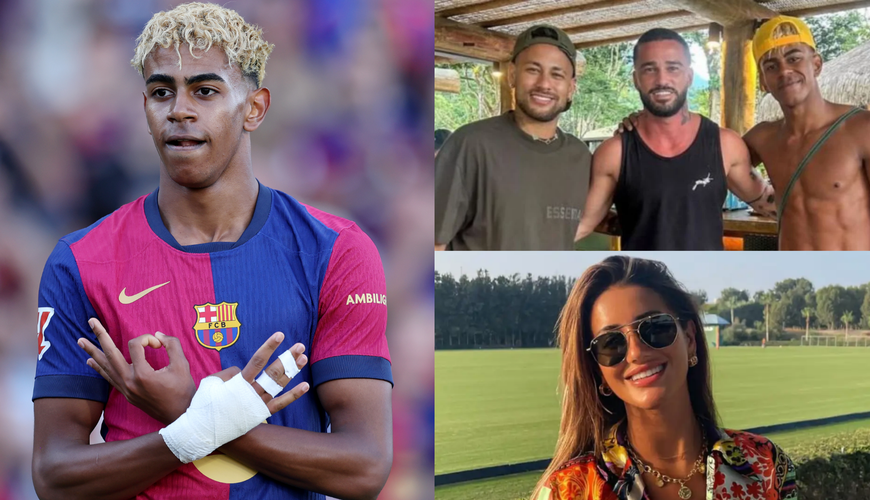 Lamine Yamal’s Starry Off-Season: Chilling with Neymar After Holiday Buzz with OnlyFans Model