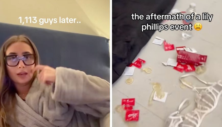 Lily Phillips’ Shocking Reveal: The Wild Aftermath of Her 1,113-Men World Record!