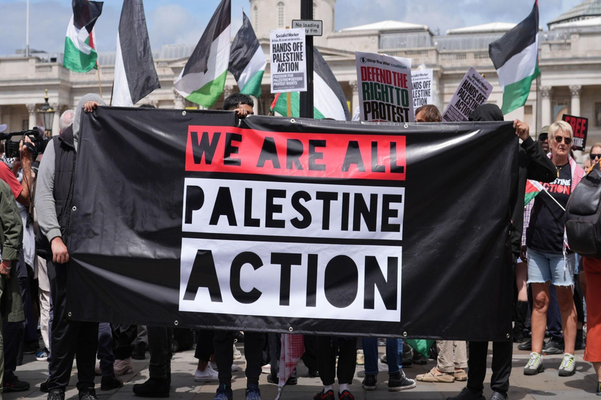 Mass Arrests in London as Protesters Rally Against Palestine Action Ban