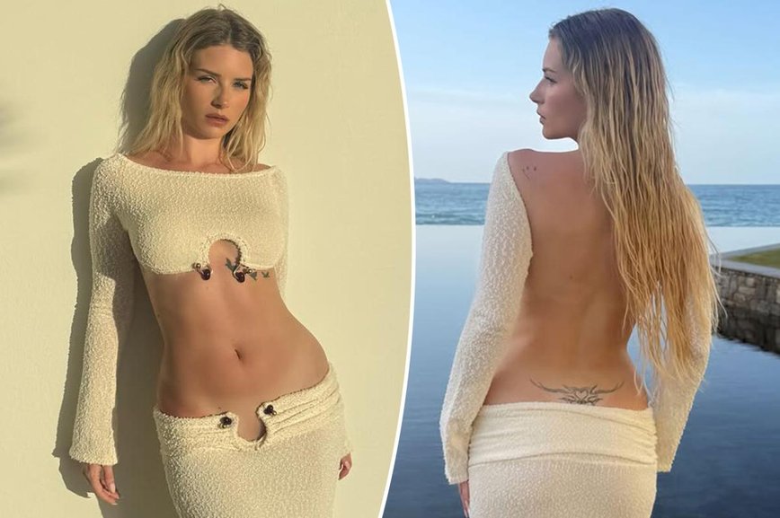 Lottie Moss Sizzles in Greece, Flaunts Tattoo and Reflects on Life Changes