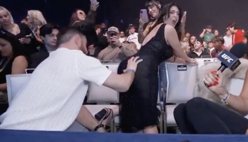 Merab Dvalishvili's Playful Moment at Power Slap Sparks Online Frenzy