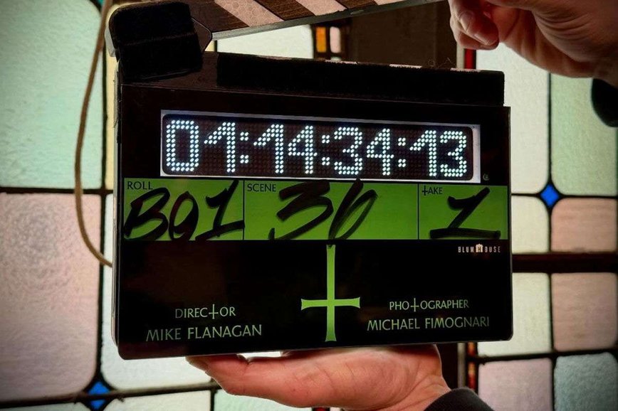 Mike Flanagan Conjures Up Excitement as He Wraps on New Exorcist Film