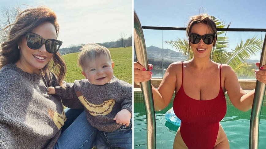 Model Rhian Sugden Embraces Change: Undergoes Breast Reduction for Comfort and Confidence