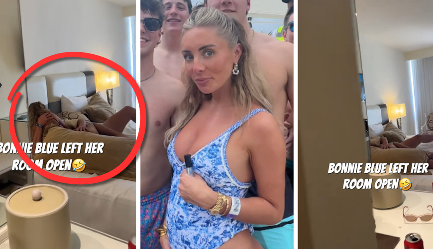 Bonnie Blue's Spring Break Antics: X-Rated Video Sparks Outrage