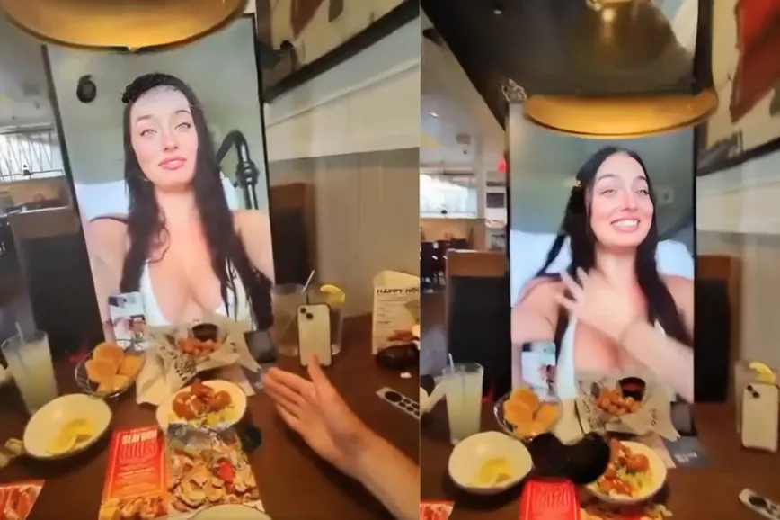 OnlyFans Superfan’s Viral Virtual Date Stunt Steals Hearts at Local Restaurant