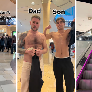 Father-Son Duo Stir Up Shopping Center with Bold OnlyFans Content