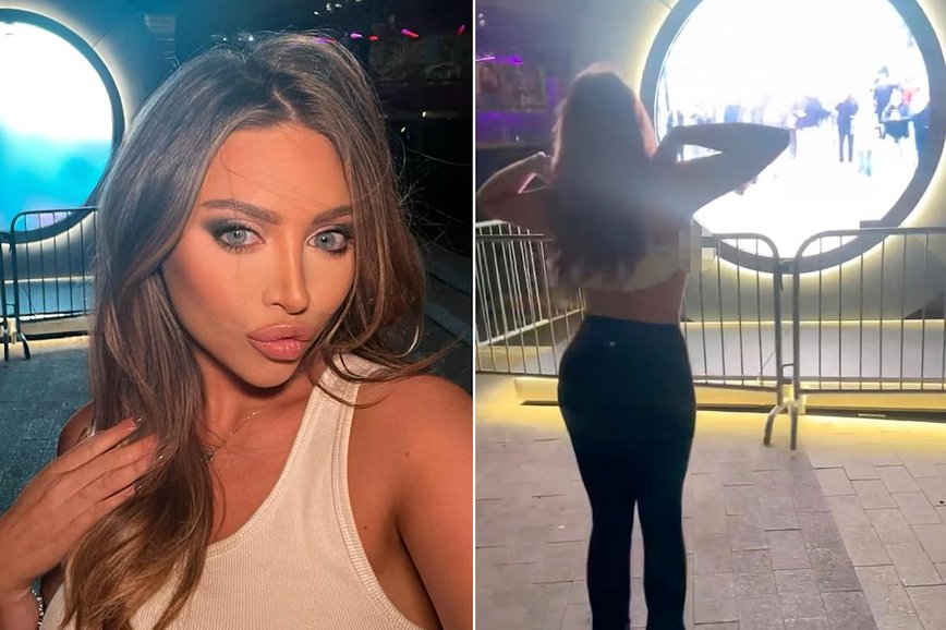 Ava Louise's Brazen Portal Antics: Philly Gets a Flash