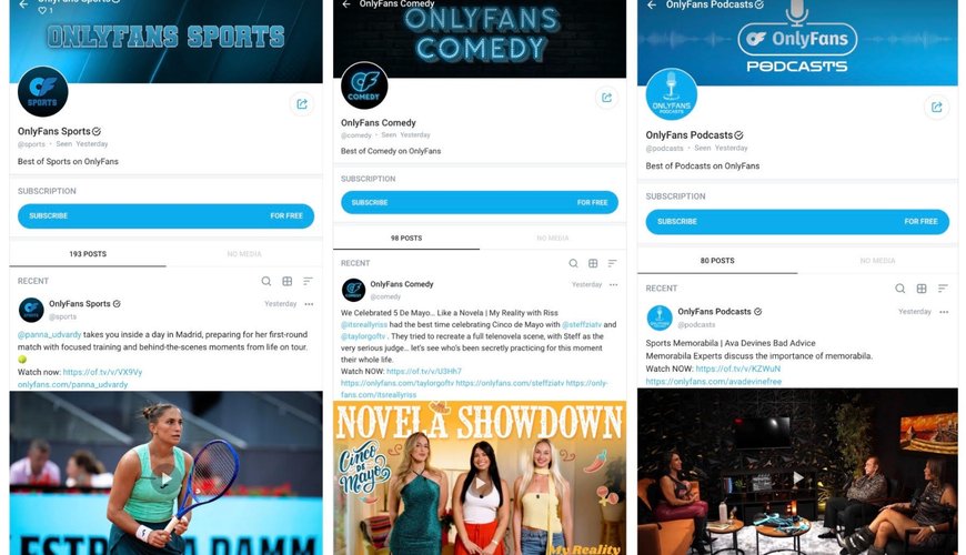 OnlyFans Launches Exciting New Category Hubs to Boost Discovery