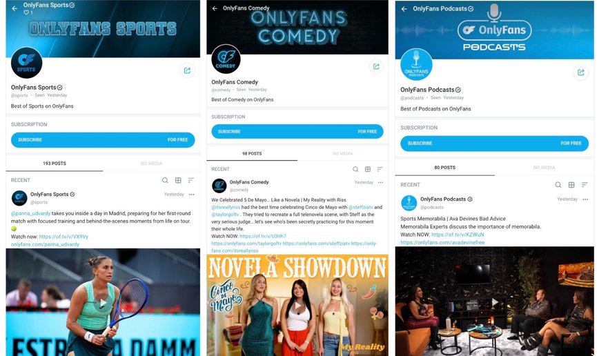OnlyFans Launches Exciting New Category Hubs to Boost Discovery