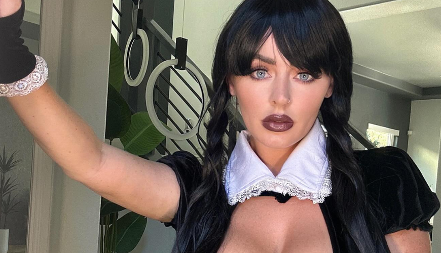 Sophie Dee’s Wednesday Addams Cosplay on OnlyFans Has Fans Swooning!
