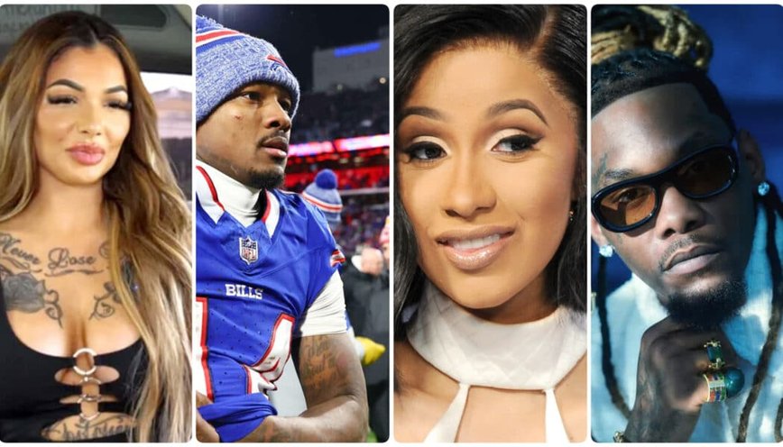 Drama Unfolds: Stefon Diggs Accused of Abandoning Cardi B During Hospital Stay