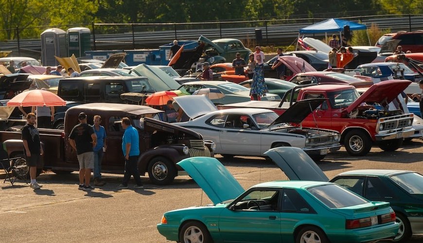 Rev Up Your Engines: Classic Cars Steal the Show at Port Jefferson Lions Club Event!