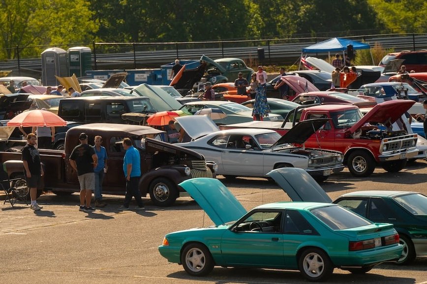 Rev Up Your Engines: Classic Cars Steal the Show at Port Jefferson Lions Club Event!