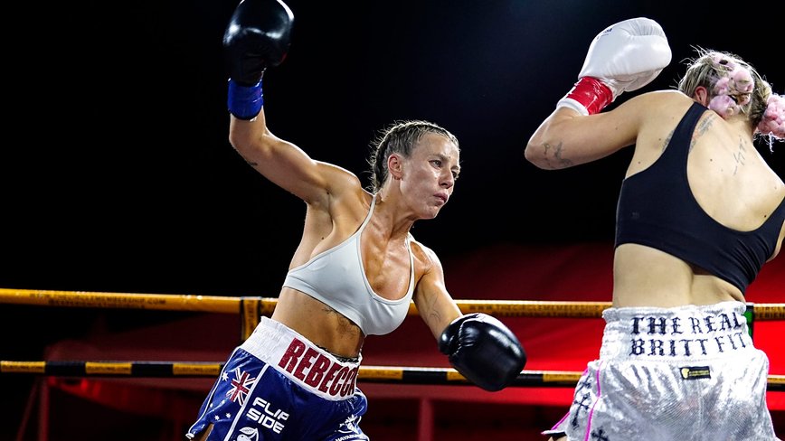 Rebecca McLeod Shines as Knockout Queen Champion in Thrilling Bout