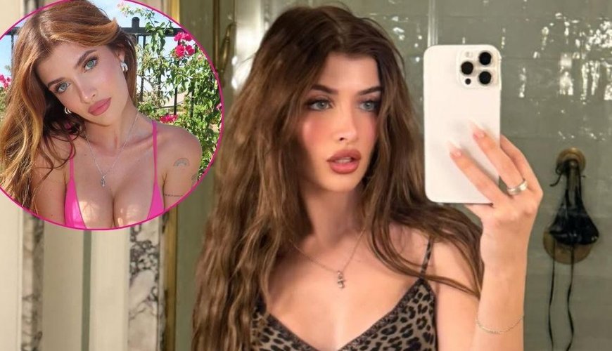 Sami Sheen Turns Heads in Daring Pink Swimsuit Amidst Palm Springs Getaway