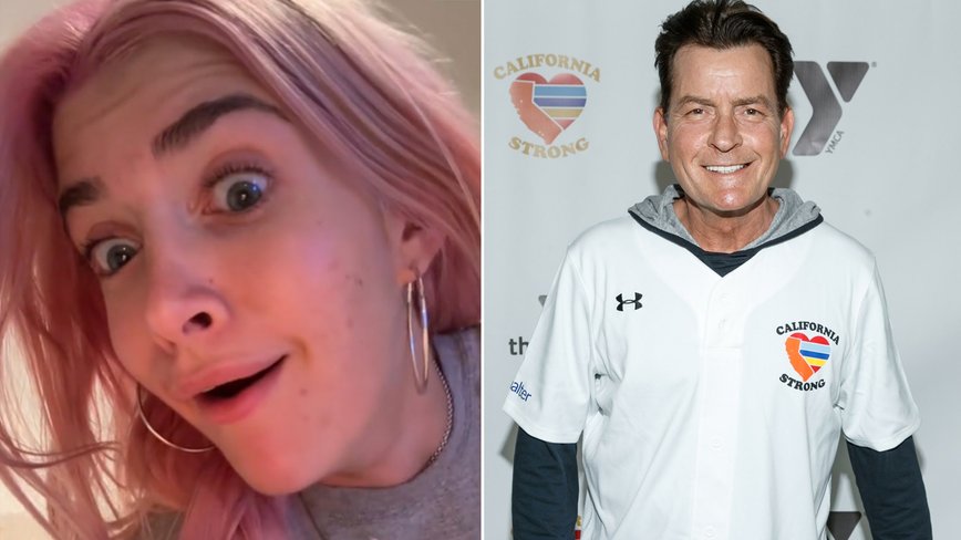 Sami Sheen Spills the Tea on Dad Charlie Sheen with Shady TikTok Jab